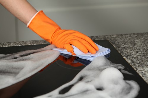 Close-up of different rug materials used in rug cleaning in